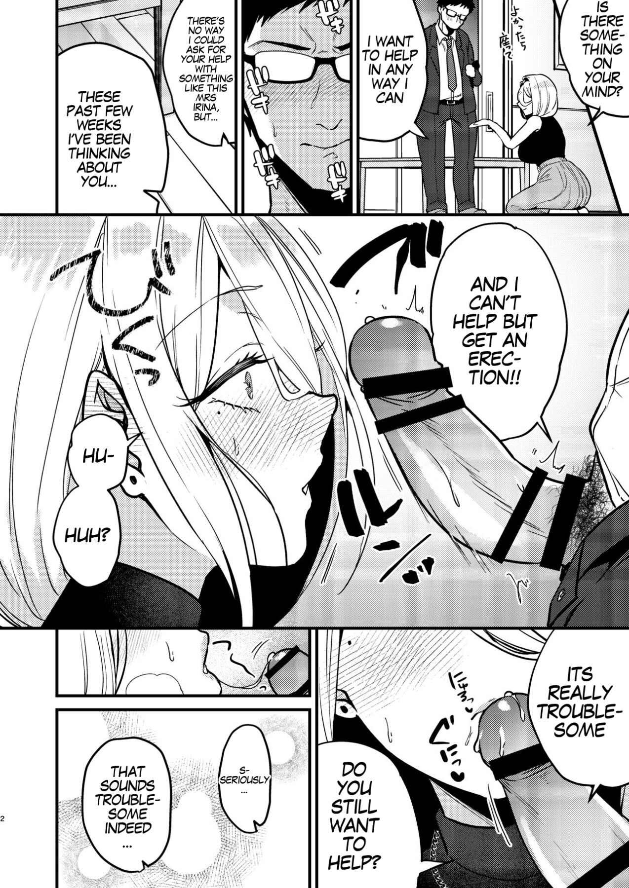 Hentai Manga Comic-A secret relationship between a Russian wife and a virgin-Read-3